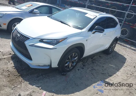 2016 Lexus Nx 200T F Sport z USA, uszkodzony, nr VIN JTJBARBZ5G2069171